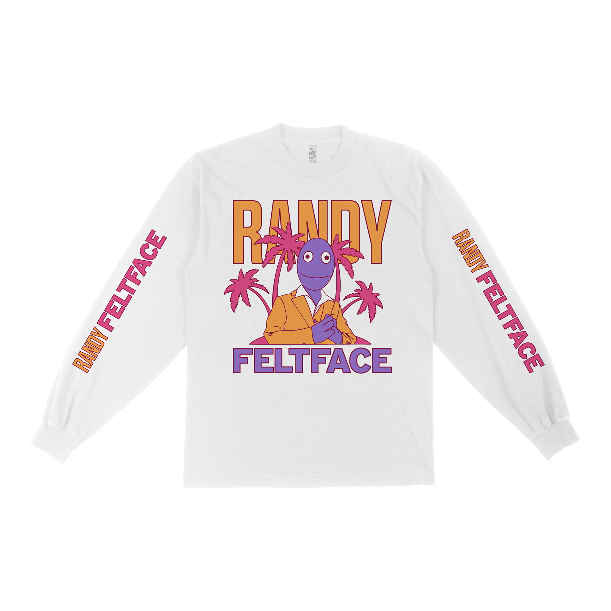 Randy Feltface - Palm Tree Long Sleeve