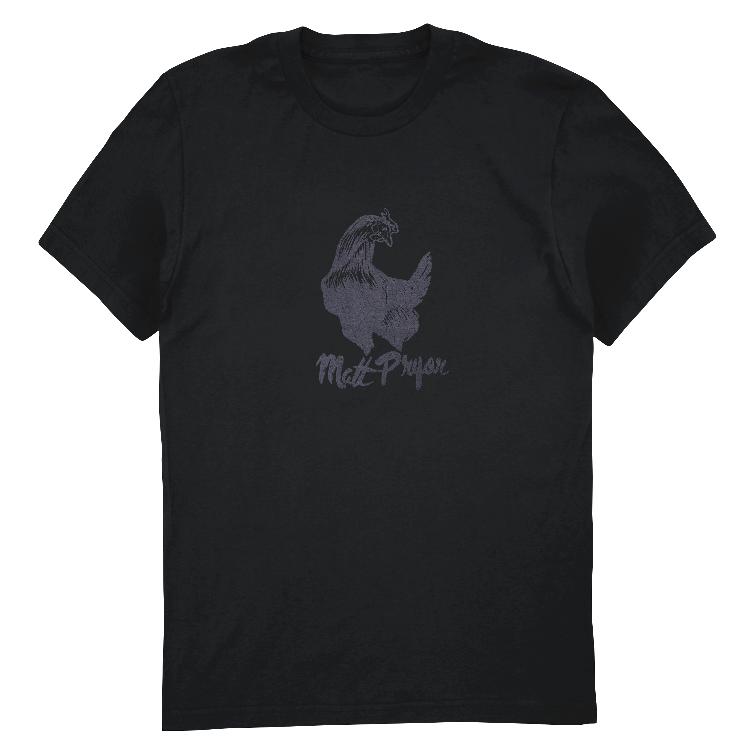 Matt Pryor -  Rooster T-Shirt - Black