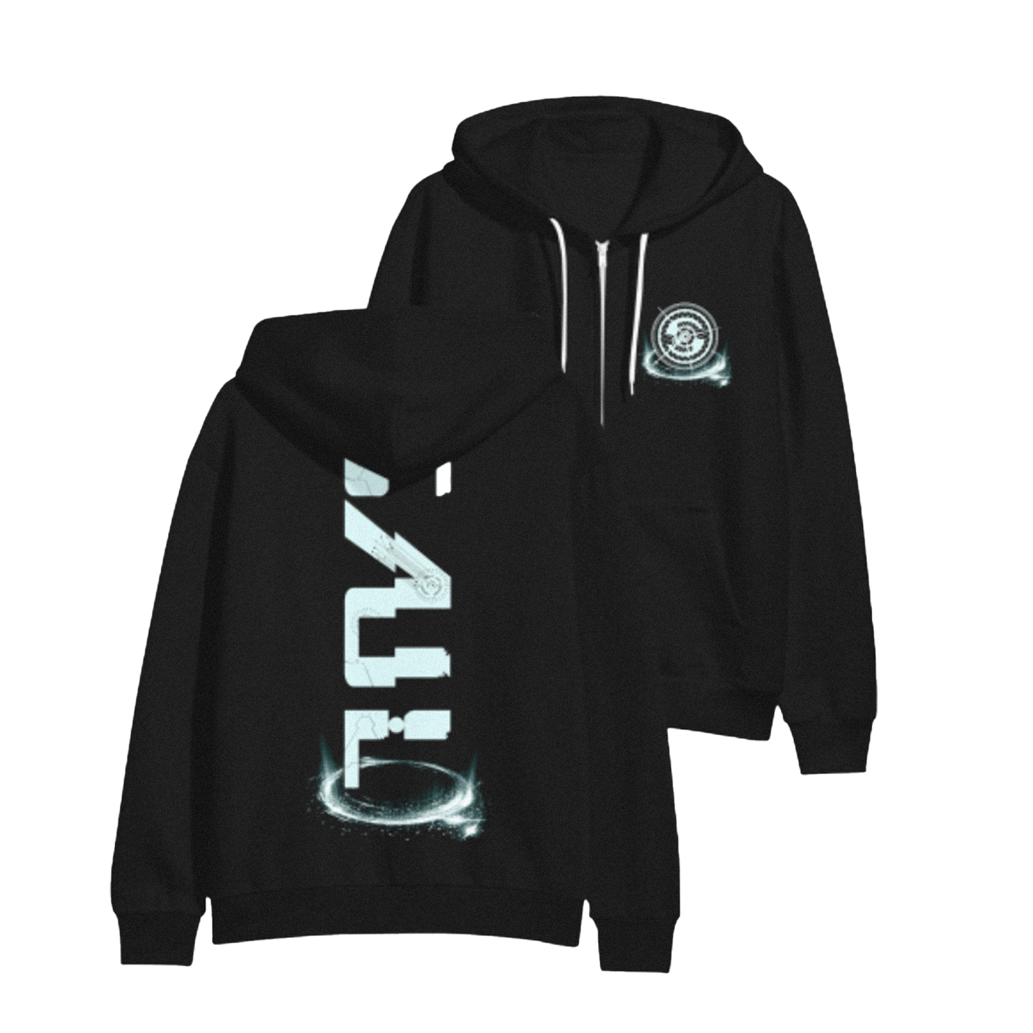 SAUL - Cosmic Ray Zip-Up Hoodie