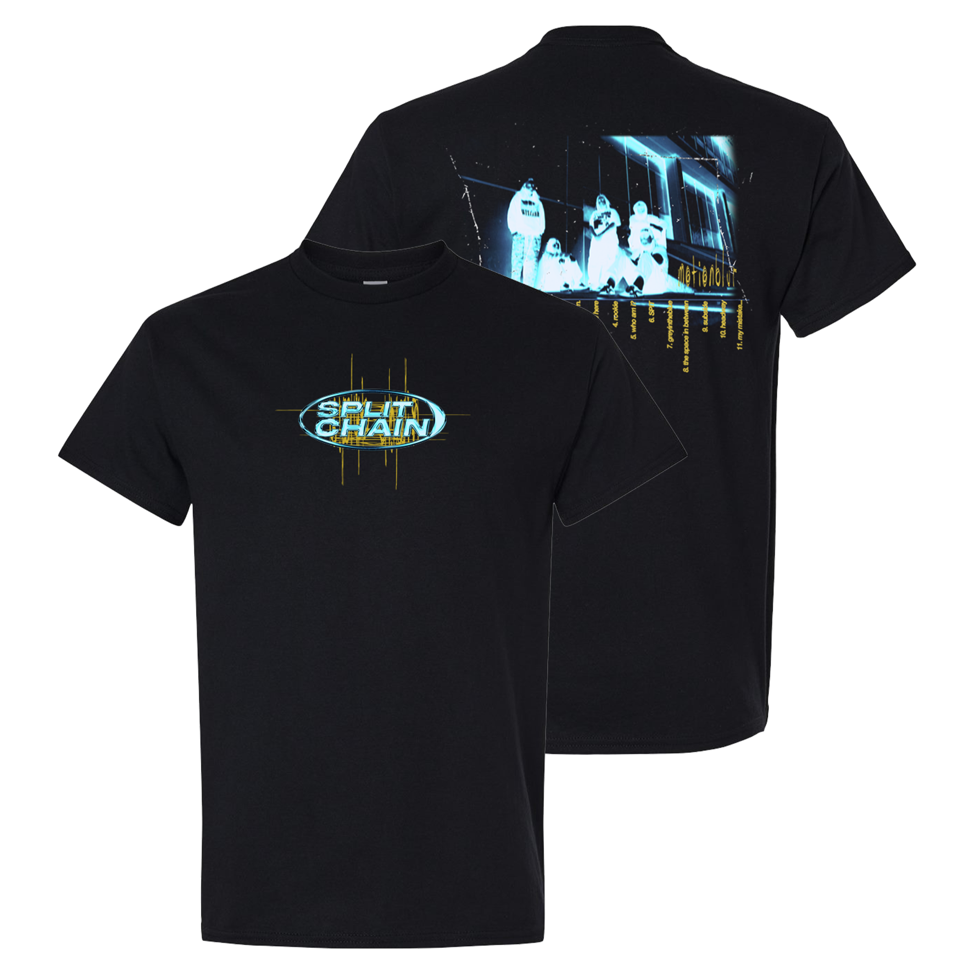 Split Chain - Scratchy Logo T-Shirt