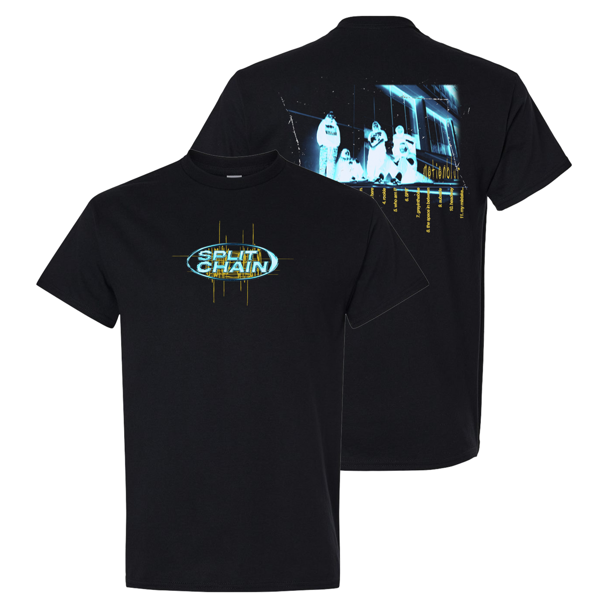 Split Chain - Scratchy Logo T-Shirt