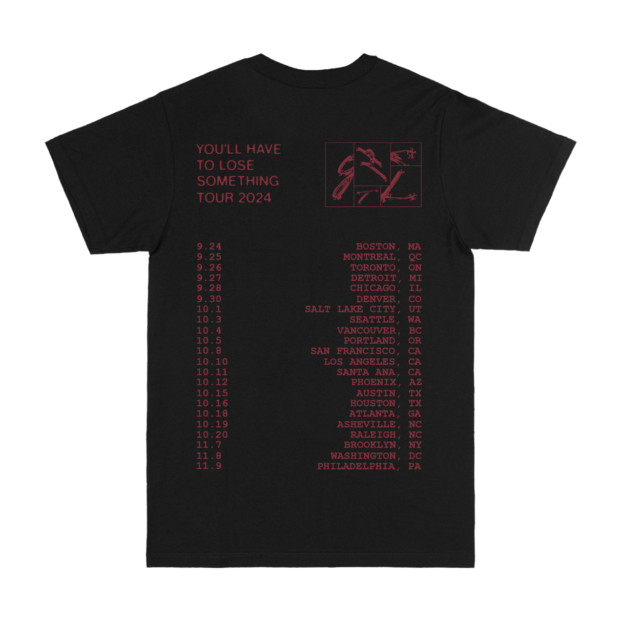 Spirit of the Beehive - Lose Something Tour Tee