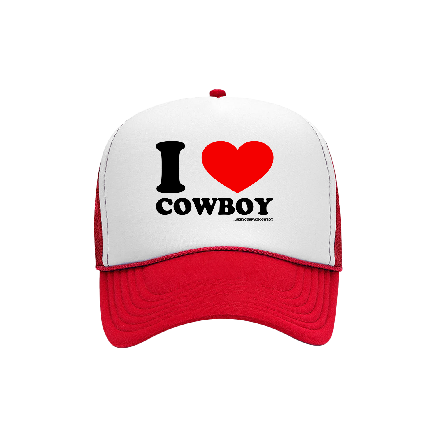 SeeYouSpaceCowboy - Heart Trucker Hat