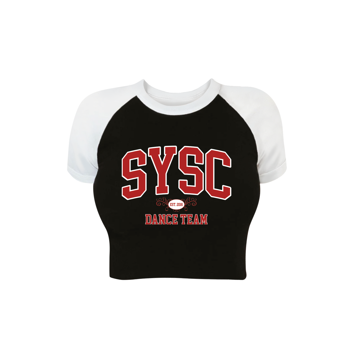 SeeYouSpaceCowboy - Dance Team Raglan Crop Top
