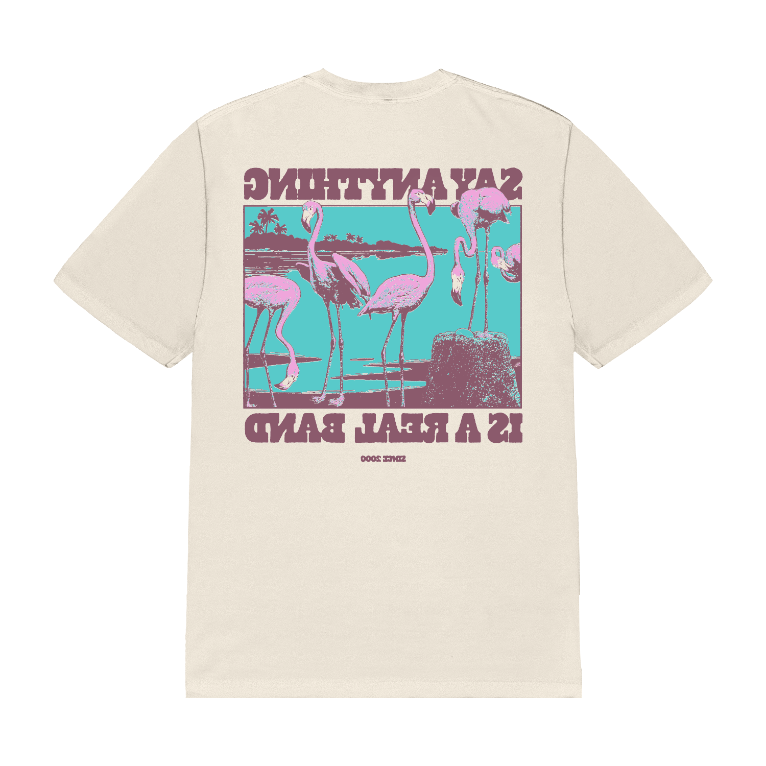 Say Anything - Inverted Flamingo T-Shirt