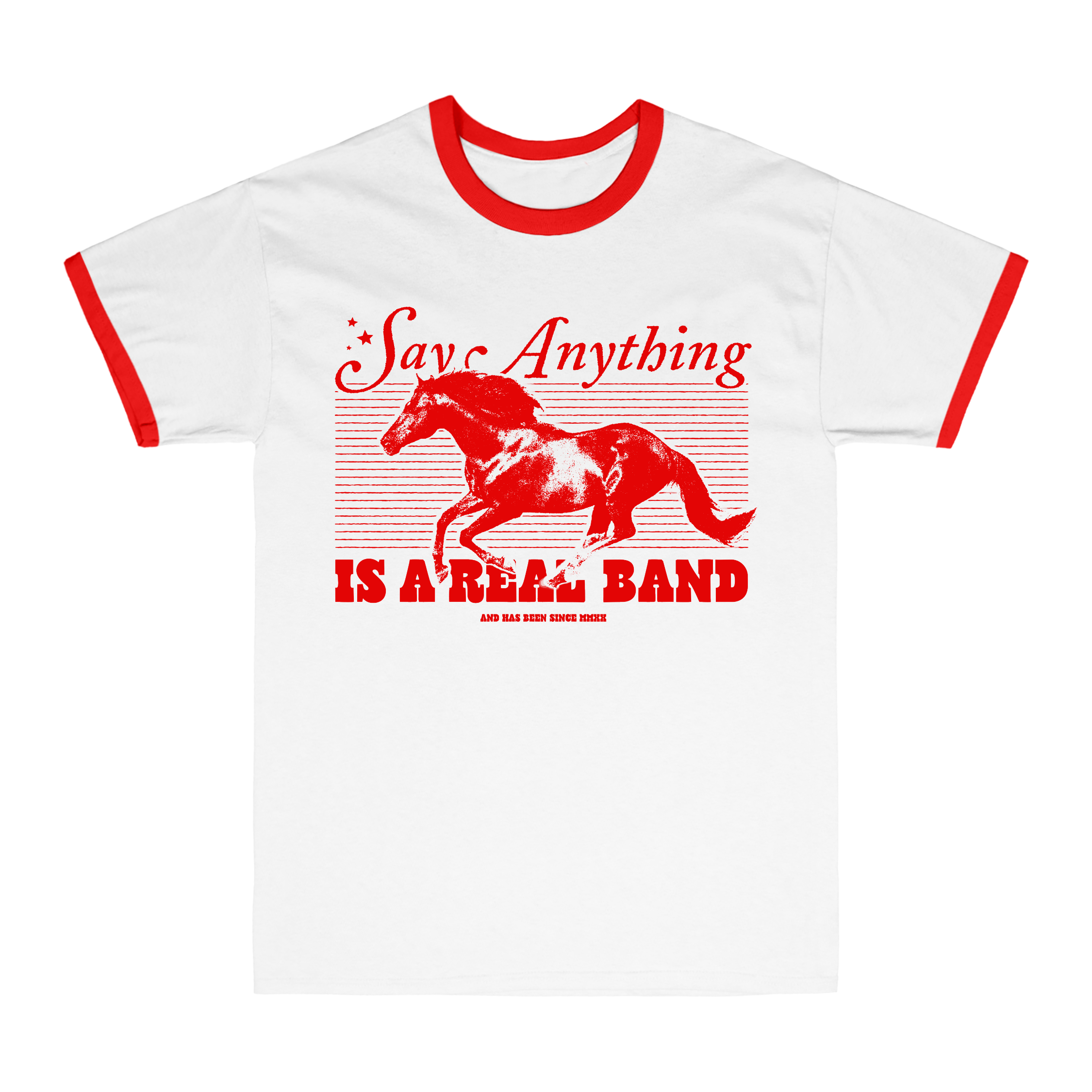 Say Anything - Stallion Ringer T-Shirt