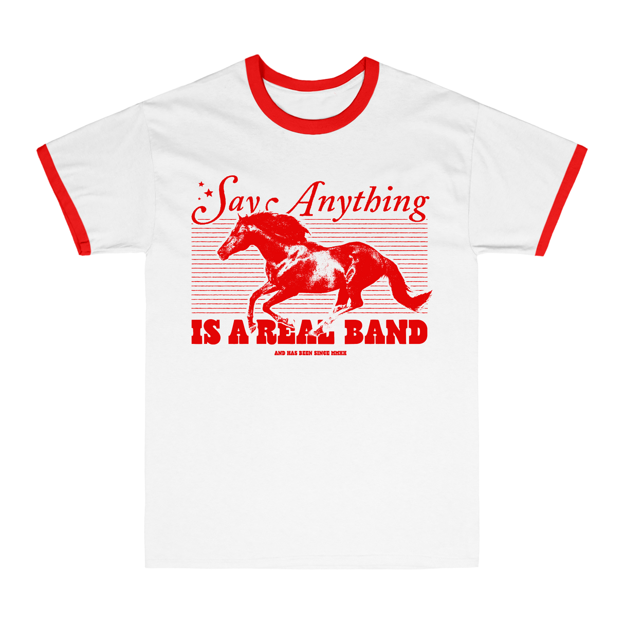 Say Anything - Stallion Ringer T-Shirt