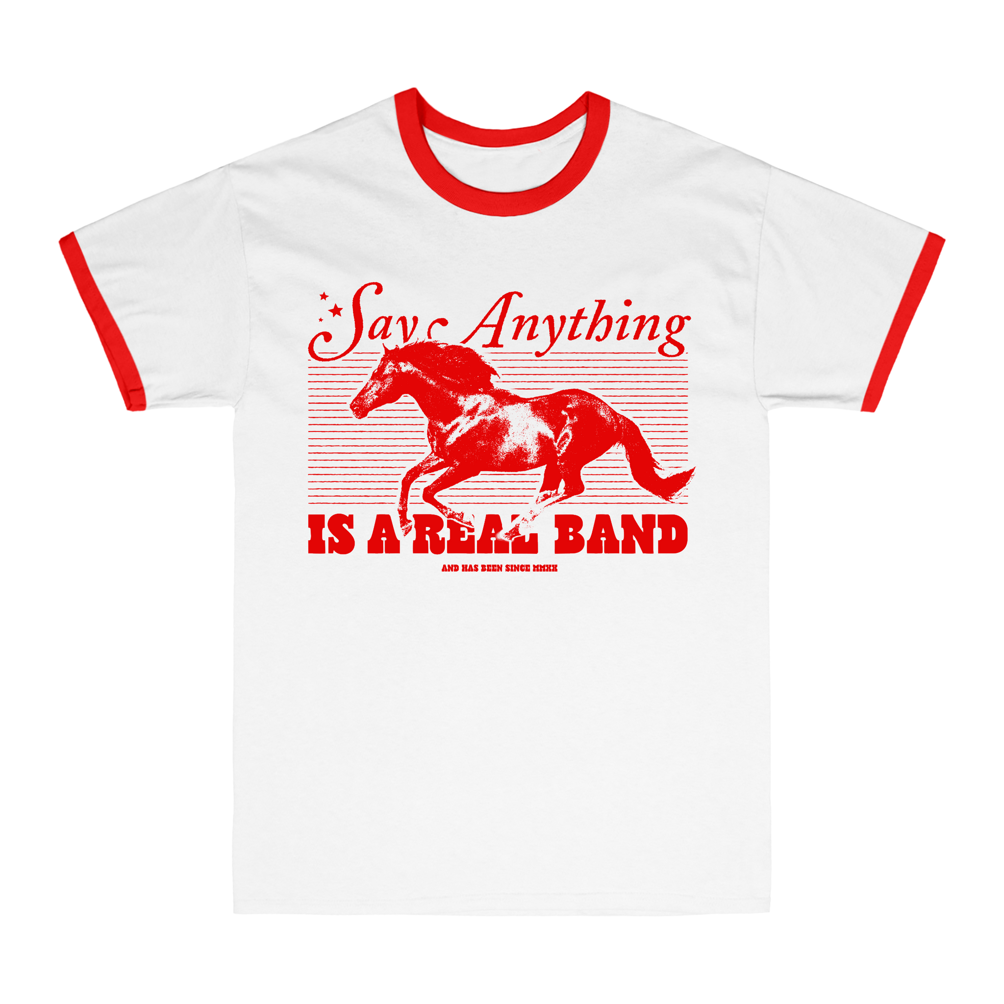 Say Anything - Stallion Ringer T-Shirt