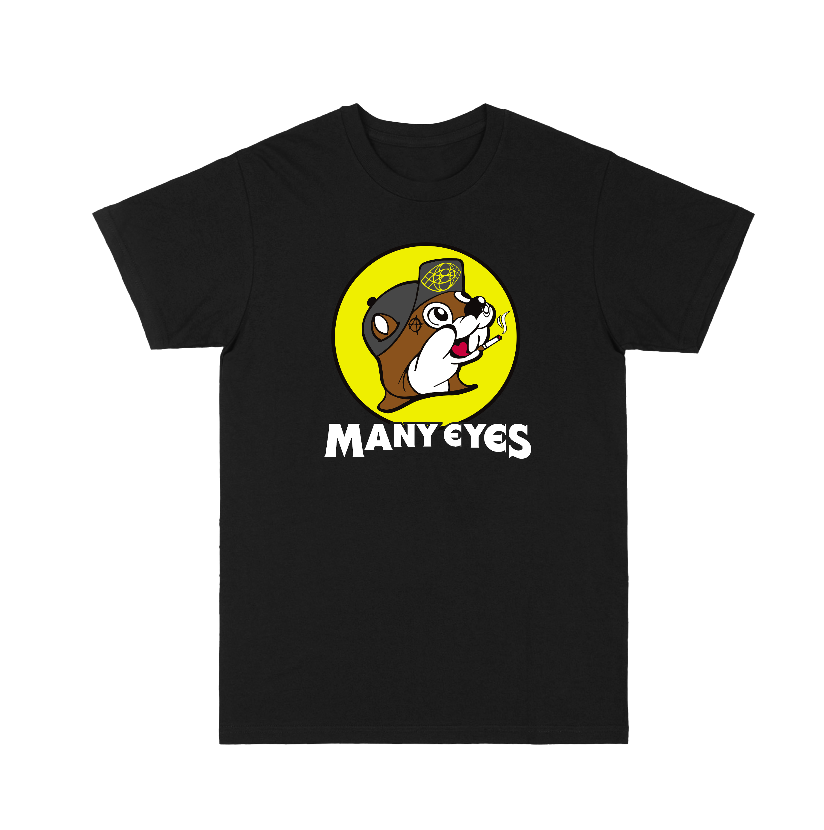 Many Eyes - Crust Punk Buc Tee