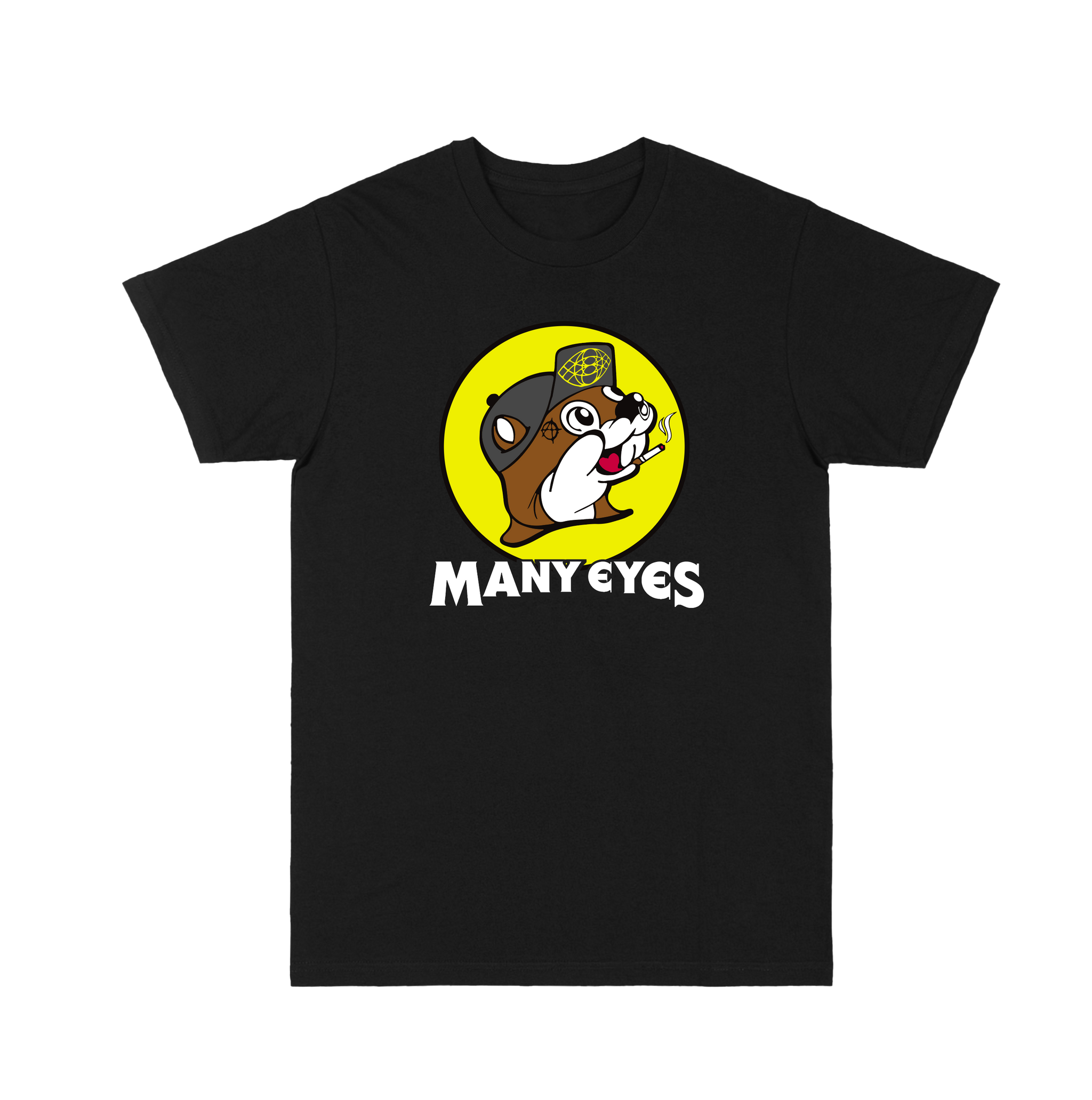 Many Eyes - Crust Punk Buc Tee