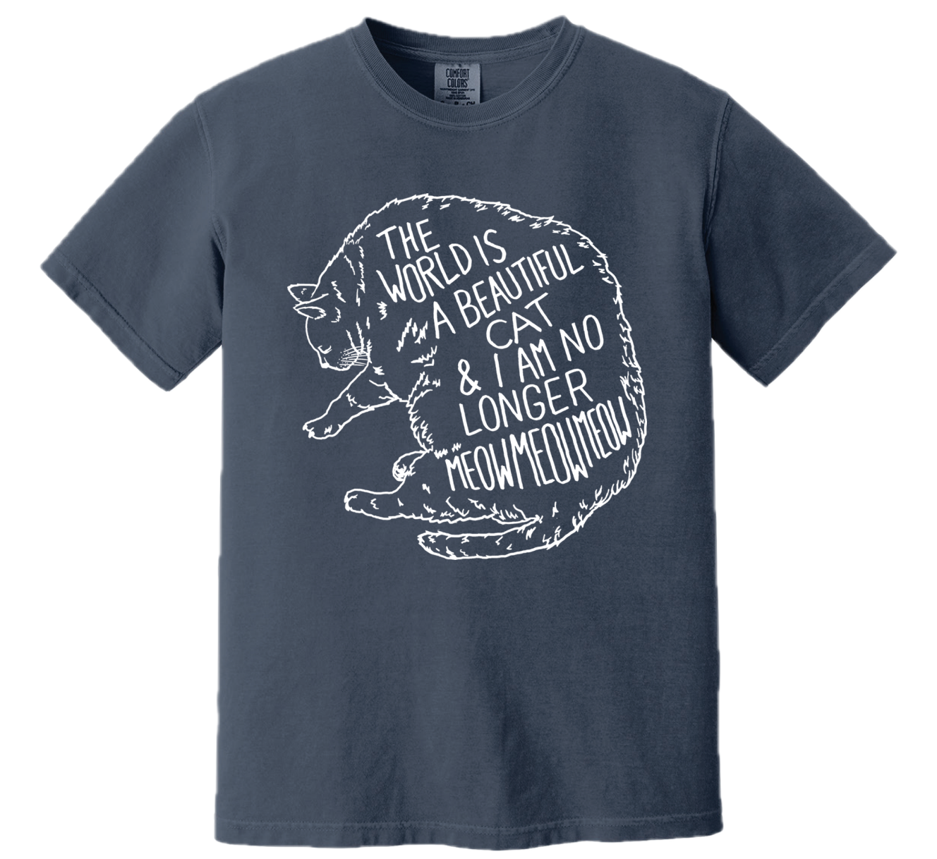 TWIABP - Navy Cat T-Shirt