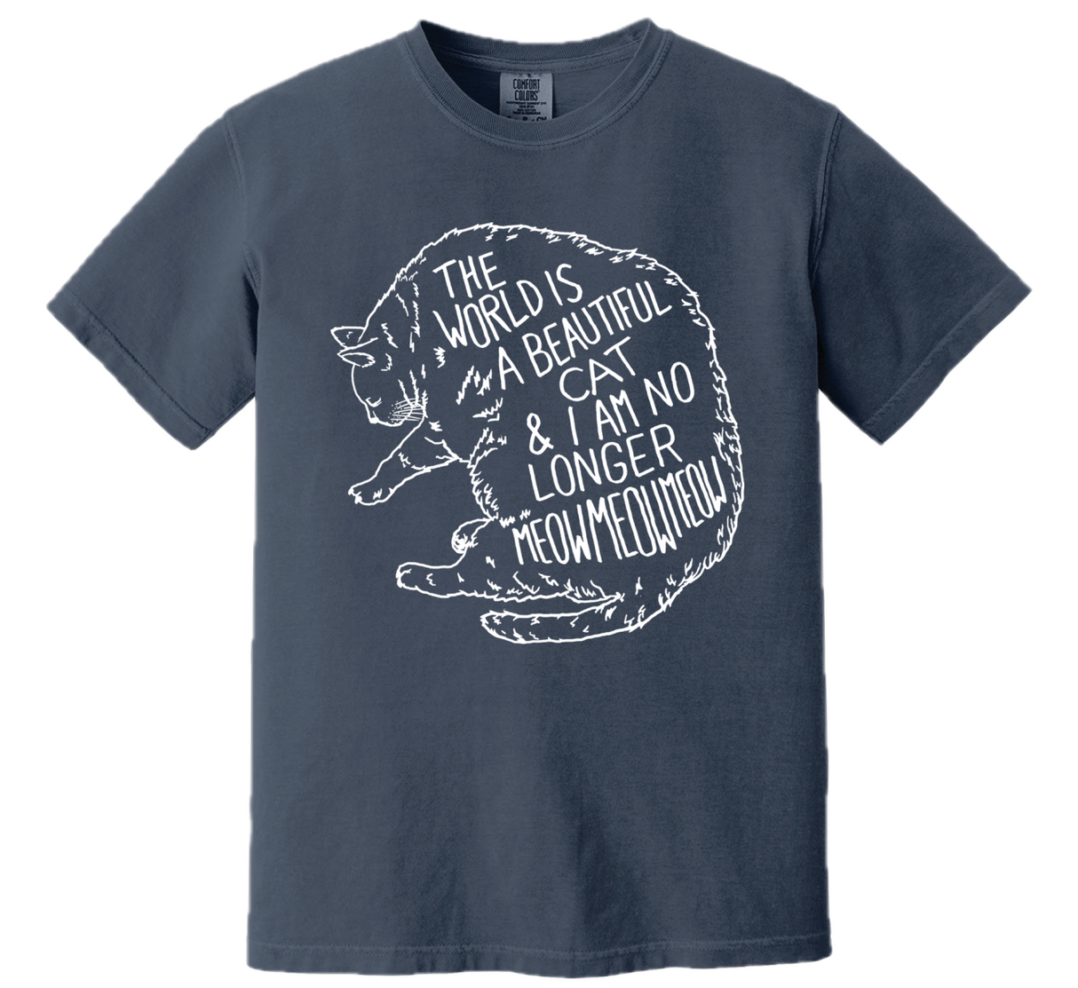 TWIABP - Navy Cat T-Shirt