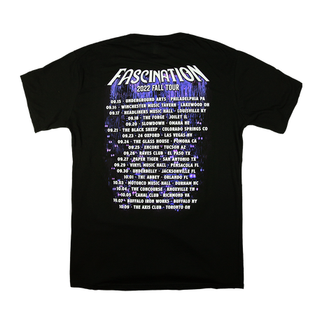 The Birthday Massacre - Fascination Fall Tour 2022 Tee