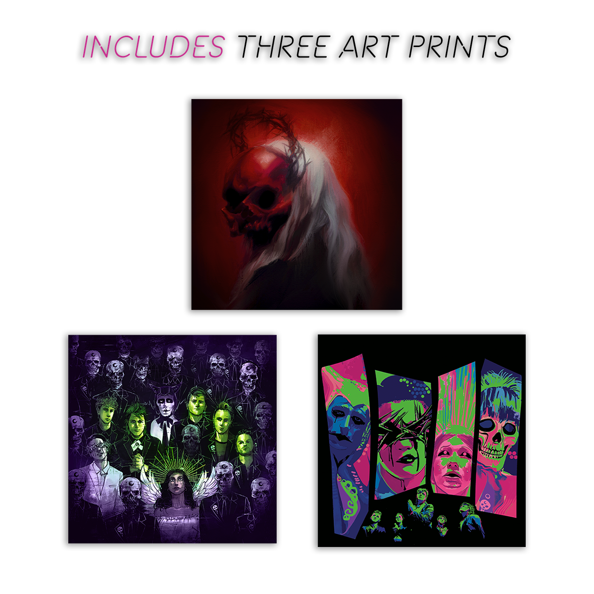 The Funeral Portrait: Welcome To Suffocate City - Graphic Novel (Deluxe Limited Edition)