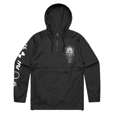 Alpha Wolf - Turn It Up Windbreaker