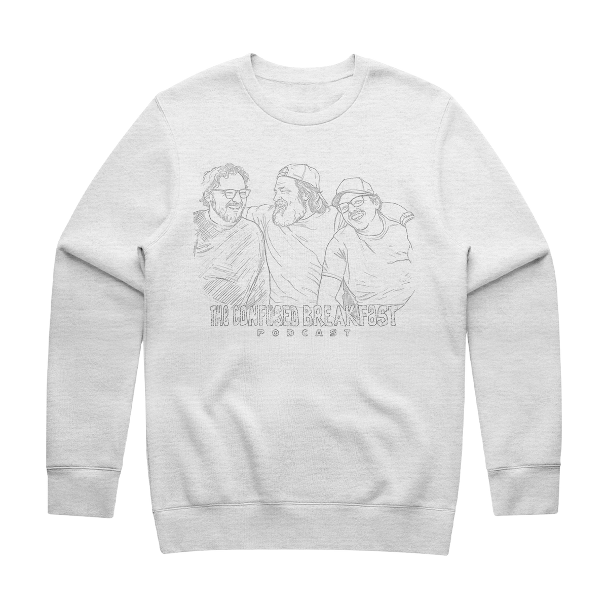 The Confused Breakfast Podcast - Sketch Crewneck