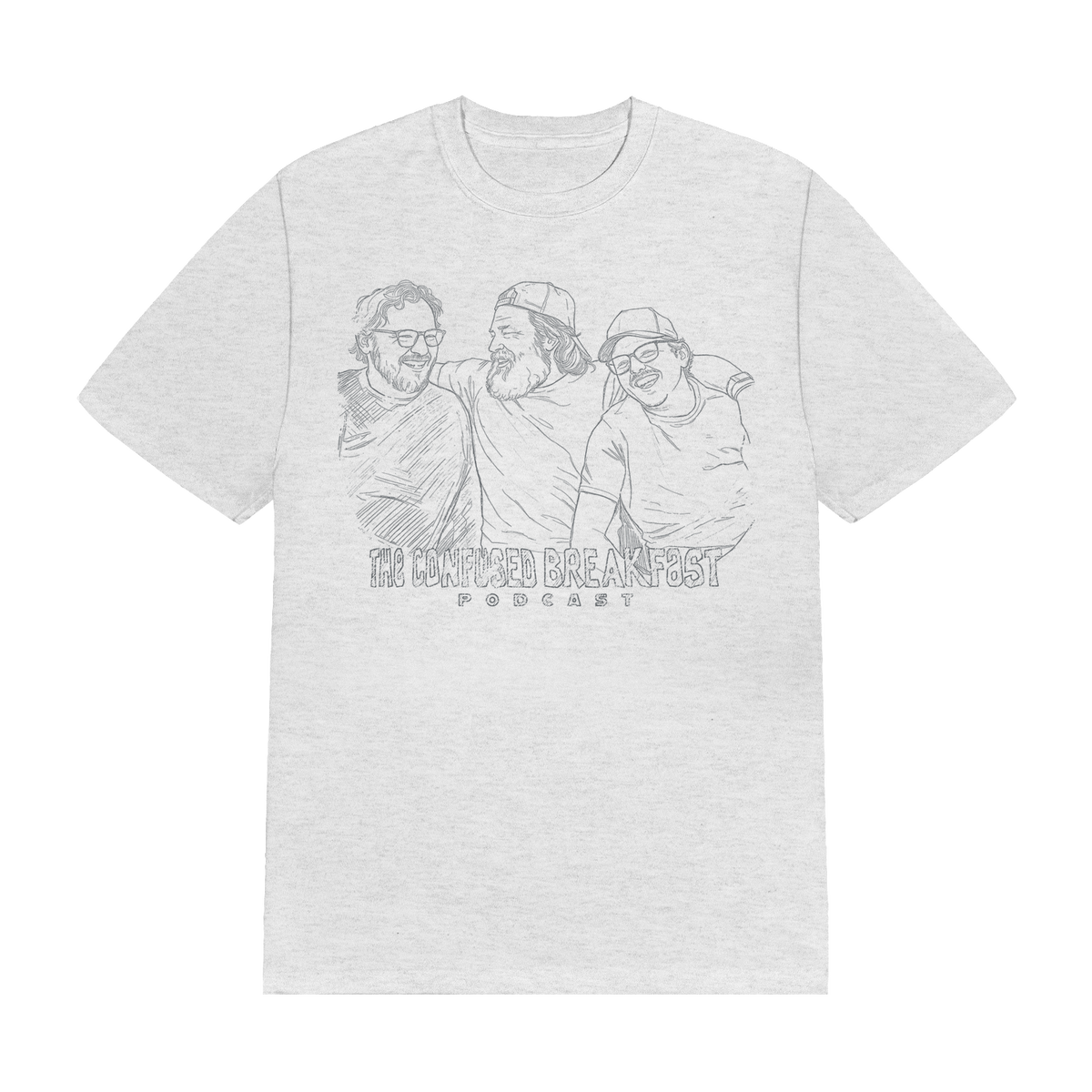 The Confused Breakfast Podcast - Sketch T-Shirt