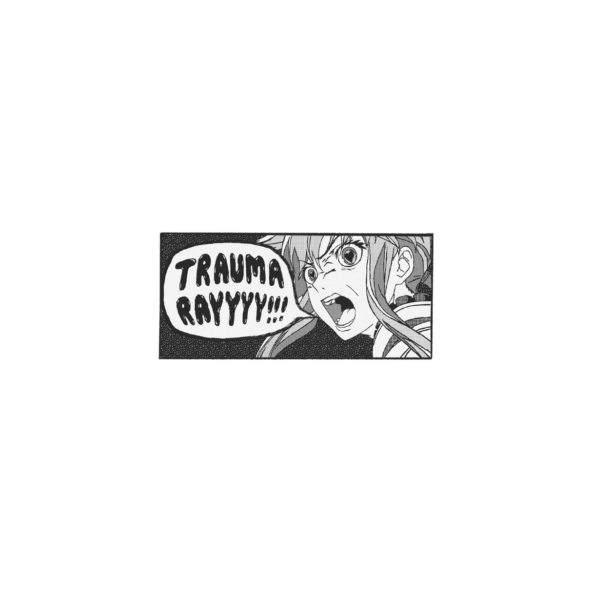 Trauma Ray - Manga Sticker