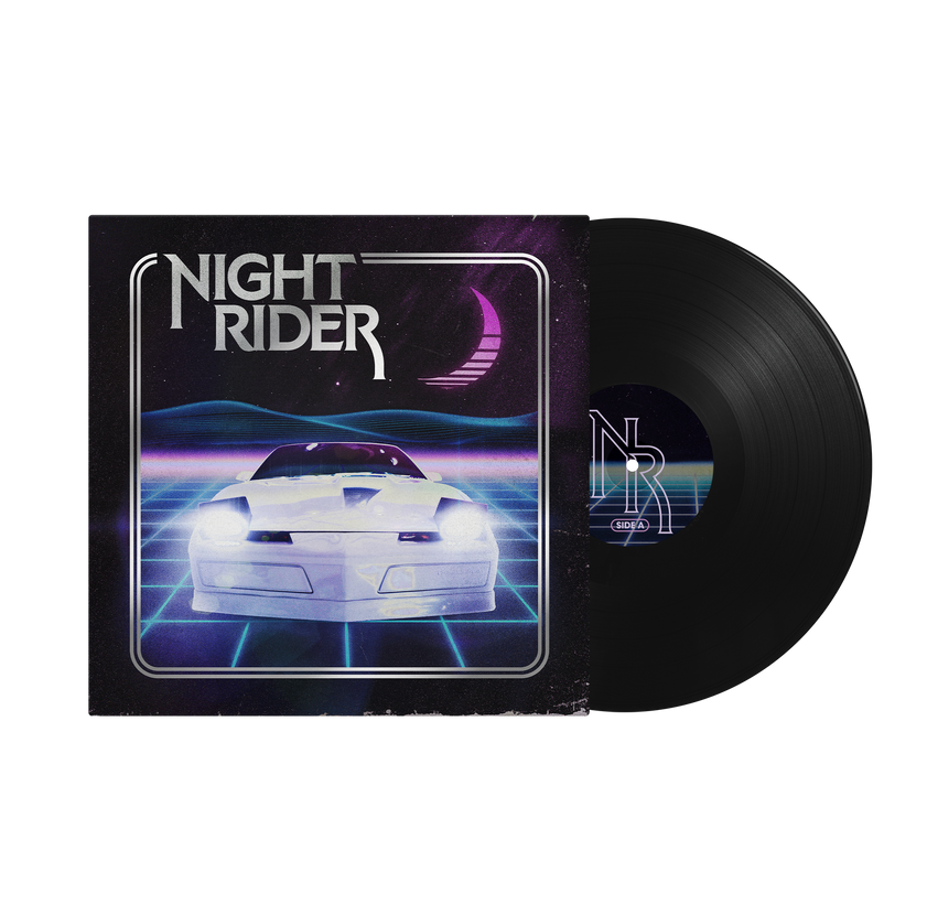 Night Rider - Self Titled Vintage Black LP