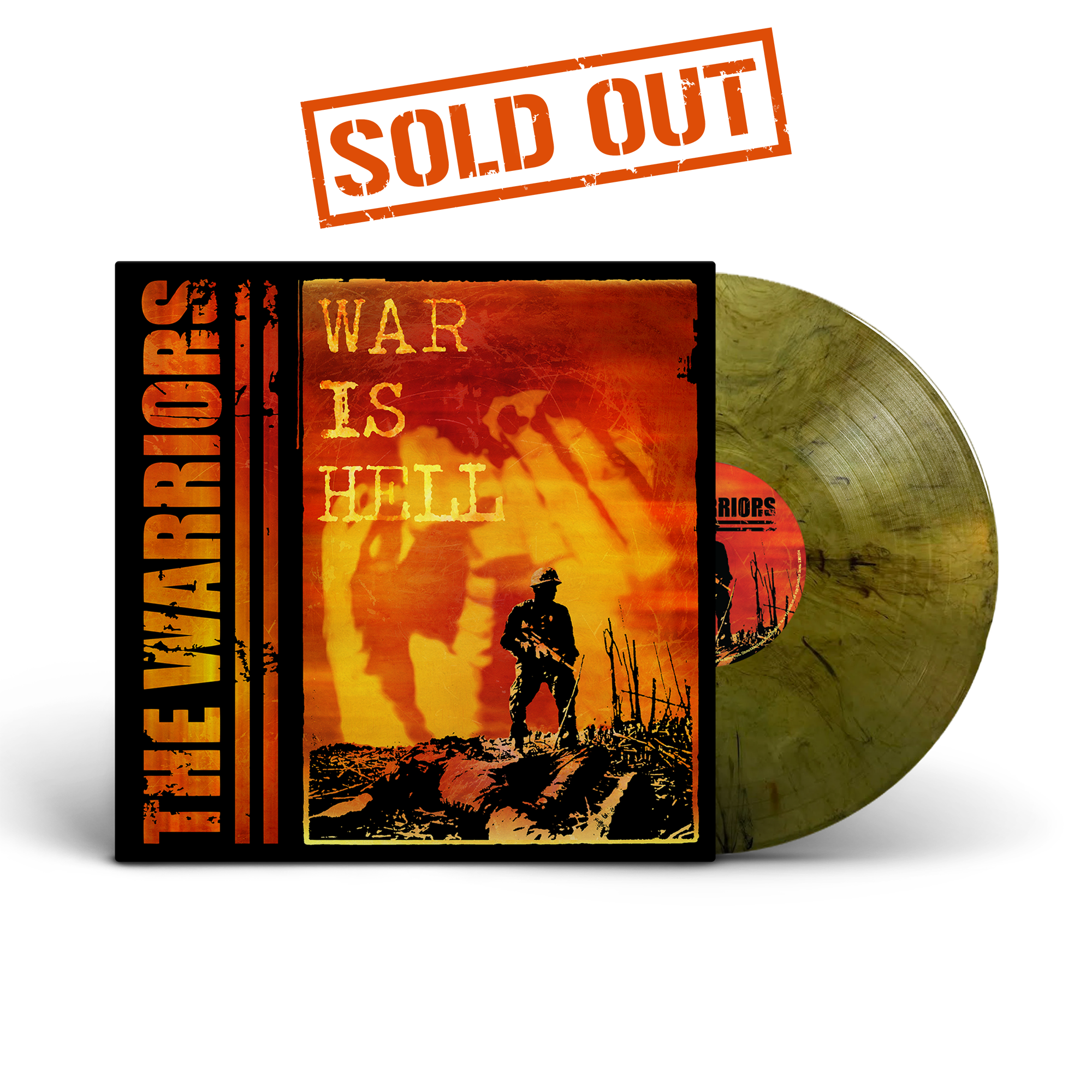 The Warriors - War Is Hell Vinyl - Camo