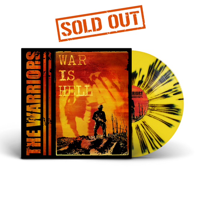 The Warriors - War Is Hell Vinyl - Yellow & Black Splatter