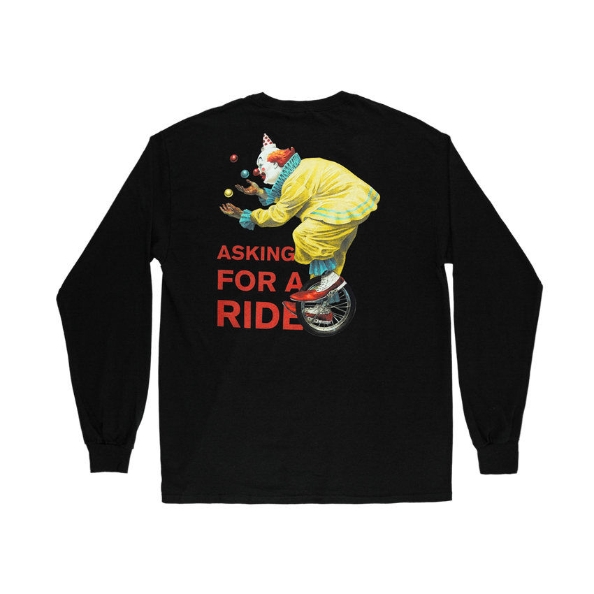White Reaper - Asking For a Ride Clown Long Sleeve