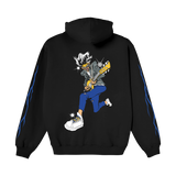 White Reaper - Guitar Lightning Black Hoodie