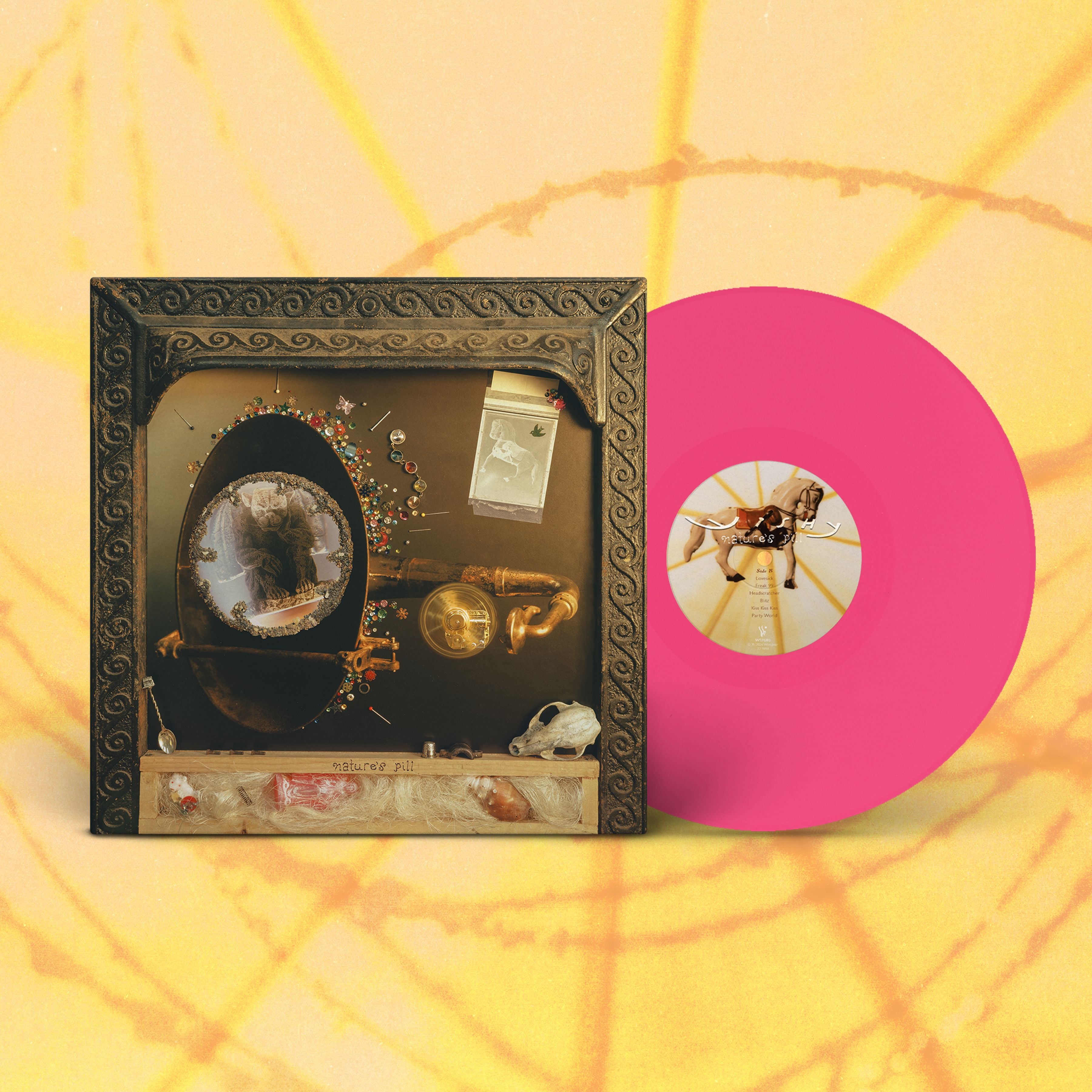 Wishy - Nature's Pill on Devils Blush Pink Vinyl