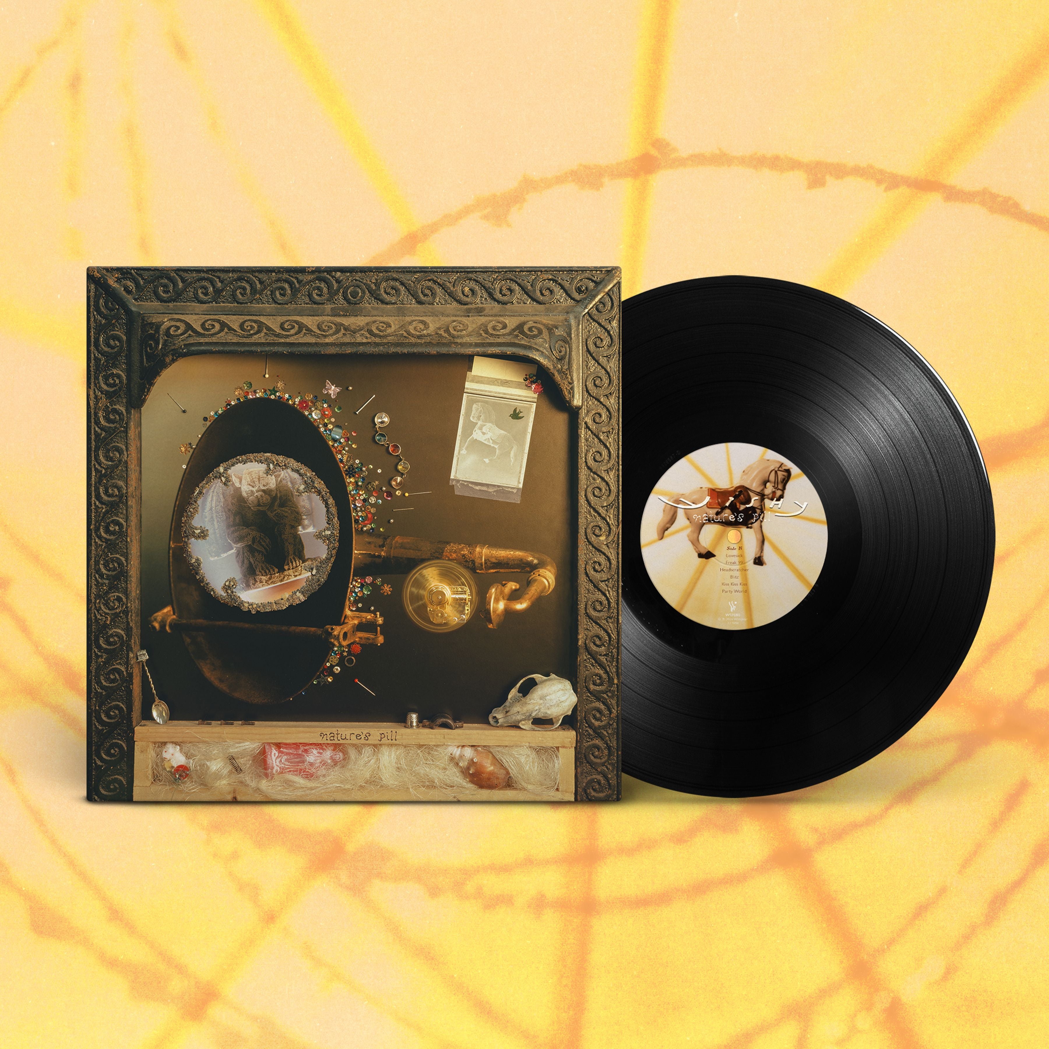 Wishy - Nature's Pill on Black Vinyl
