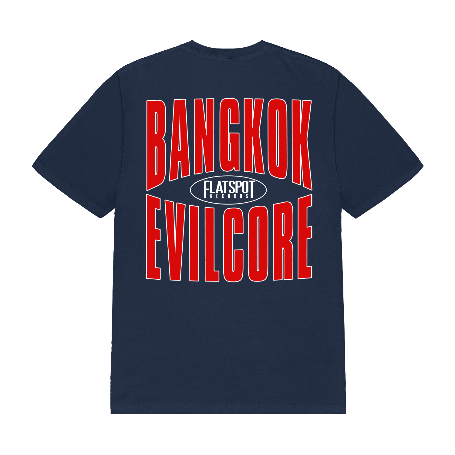 Whispers - Bangkok Evilcore Tee - Navy