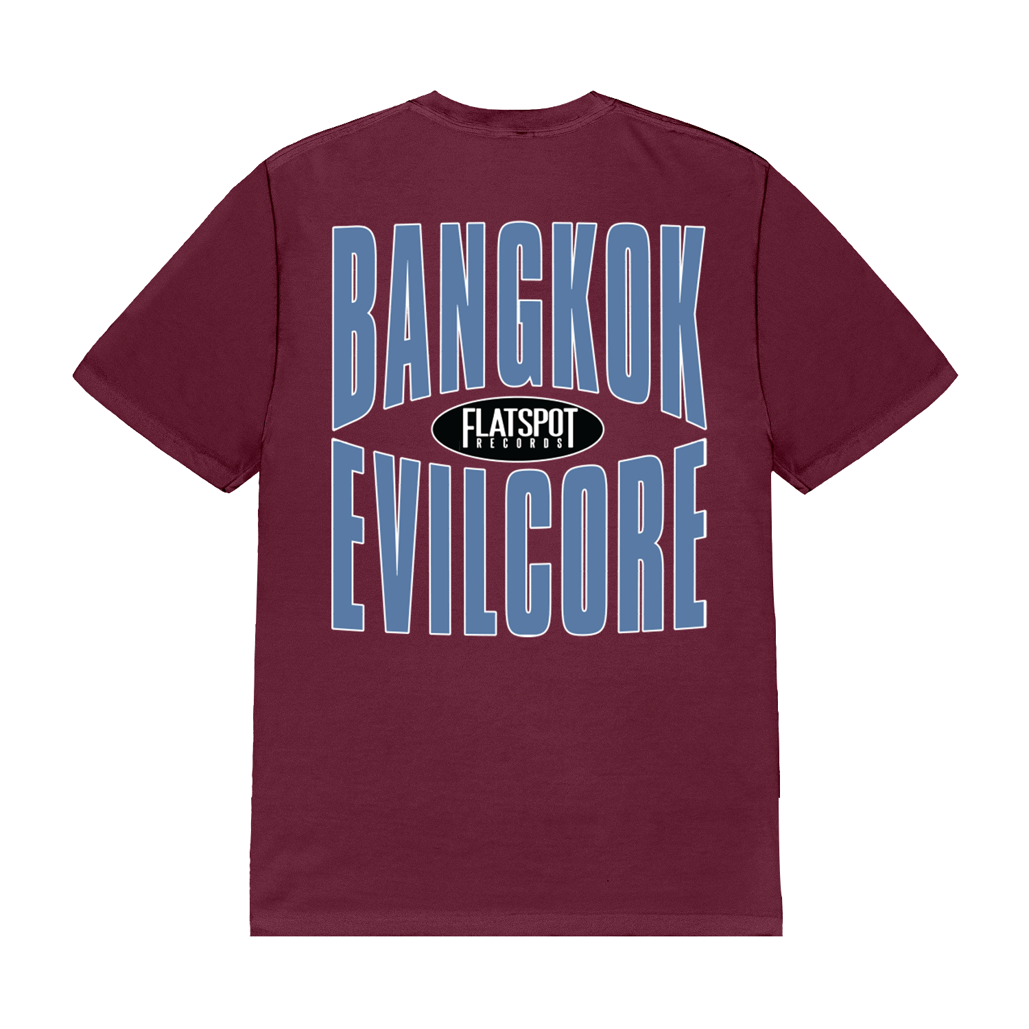 Whispers - Bangkok Evilcore Tee - Maroon