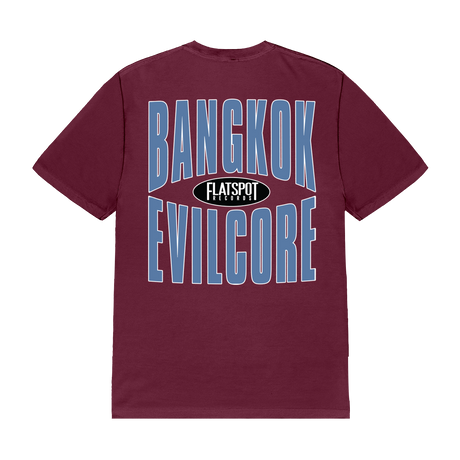 Whispers - Bangkok Evilcore Tee - Maroon