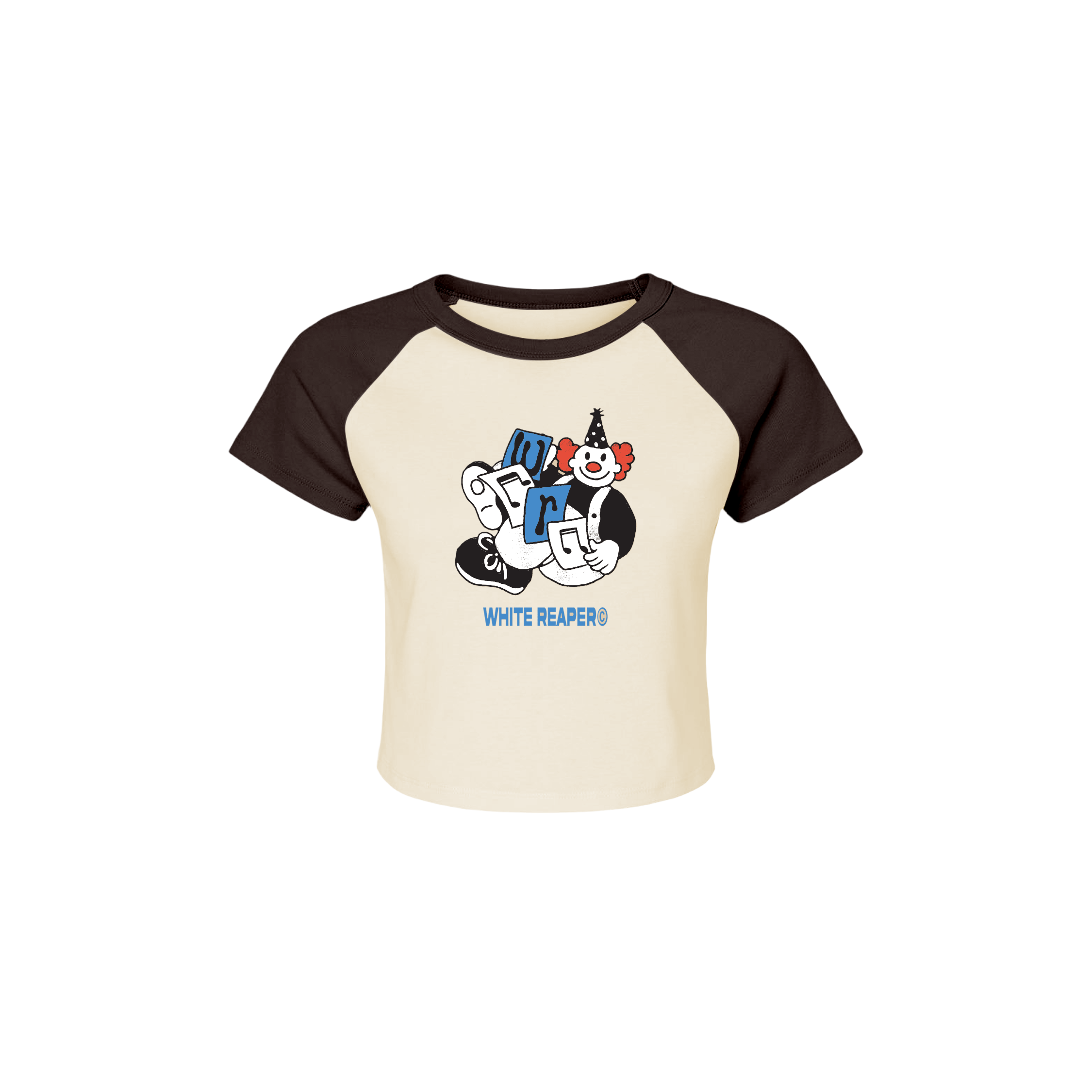 White Reaper - CLOWNIN AROUND BABY RIB TEE