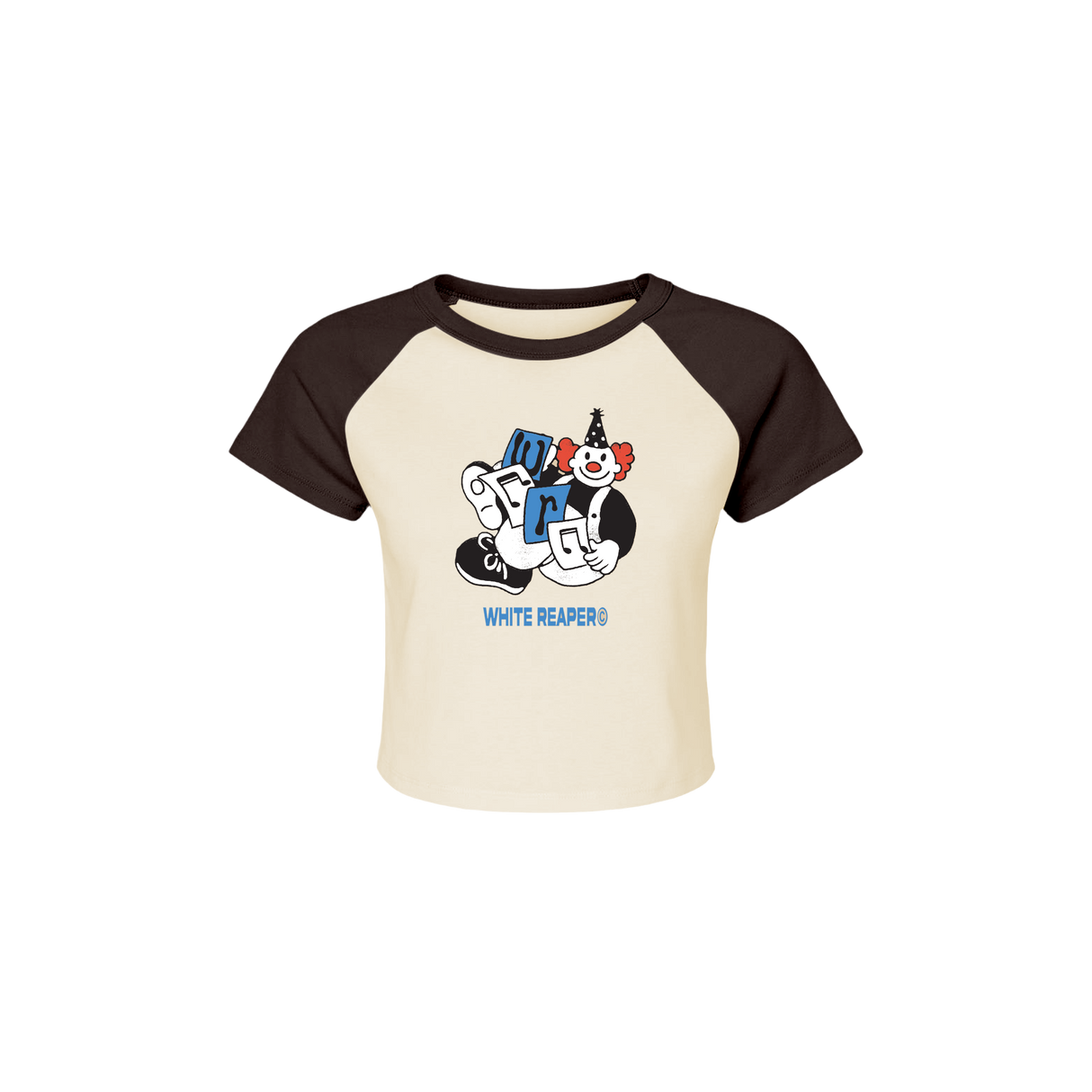 White Reaper - CLOWNIN AROUND BABY RIB TEE