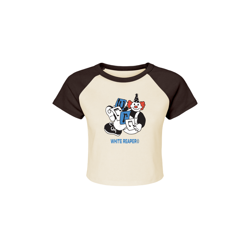 White Reaper - CLOWNIN AROUND BABY RIB TEE