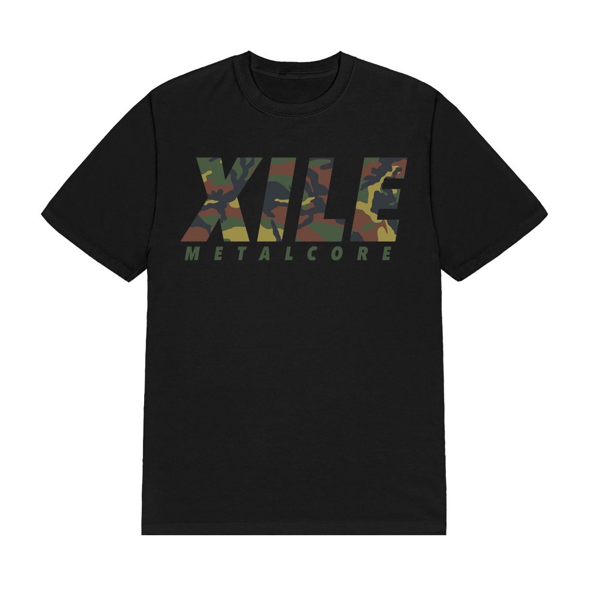Xile - Metalcore Camo Tee