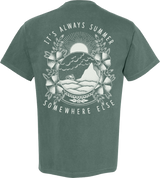 Actor Observer - Globe Blue Spruce T-Shirt