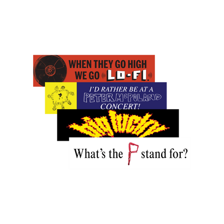 Peter McPoland - Bumper Stickers Pack