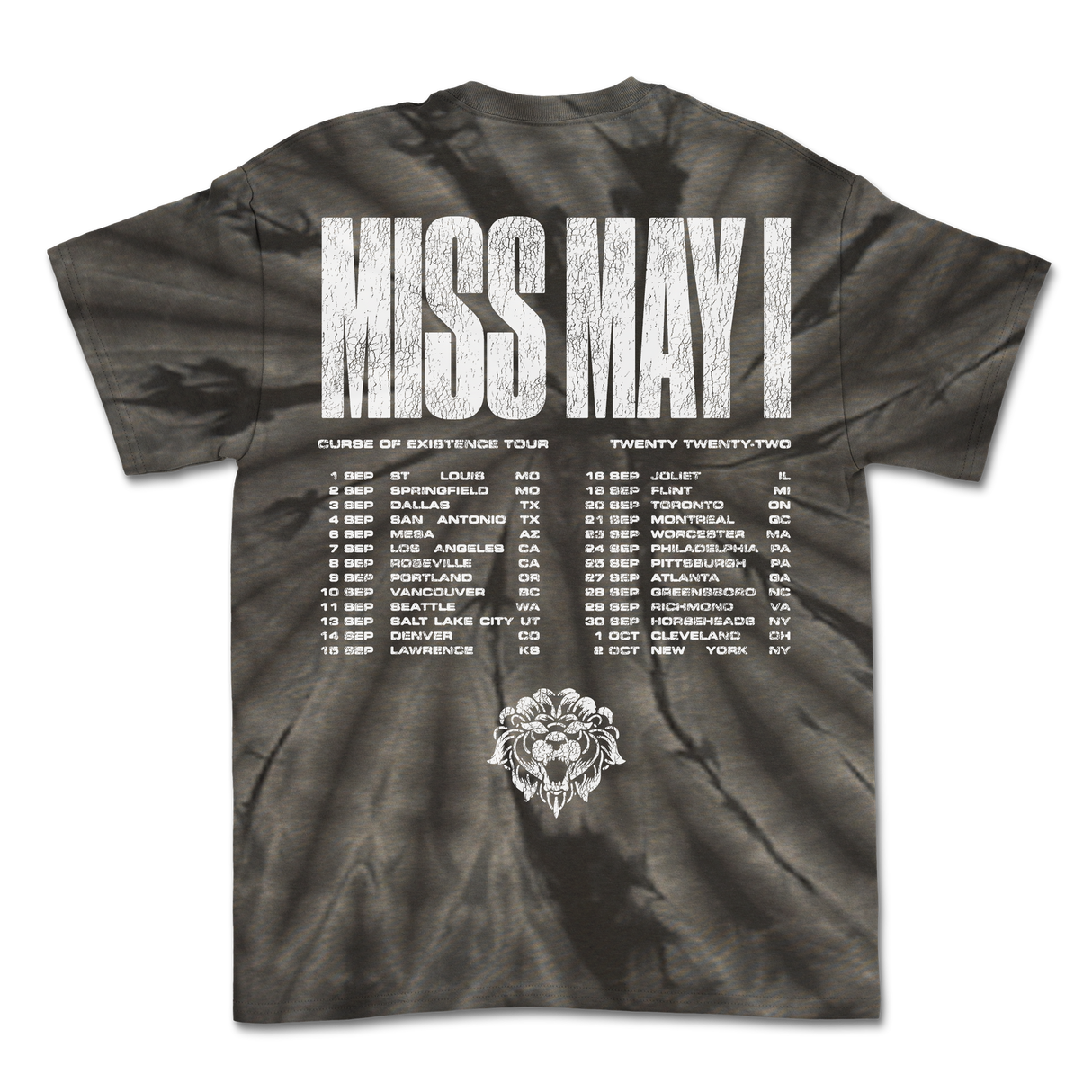 Miss May I - Dye Tour T-Shirt
