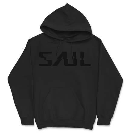 SAUL - Black on Black Hoodie