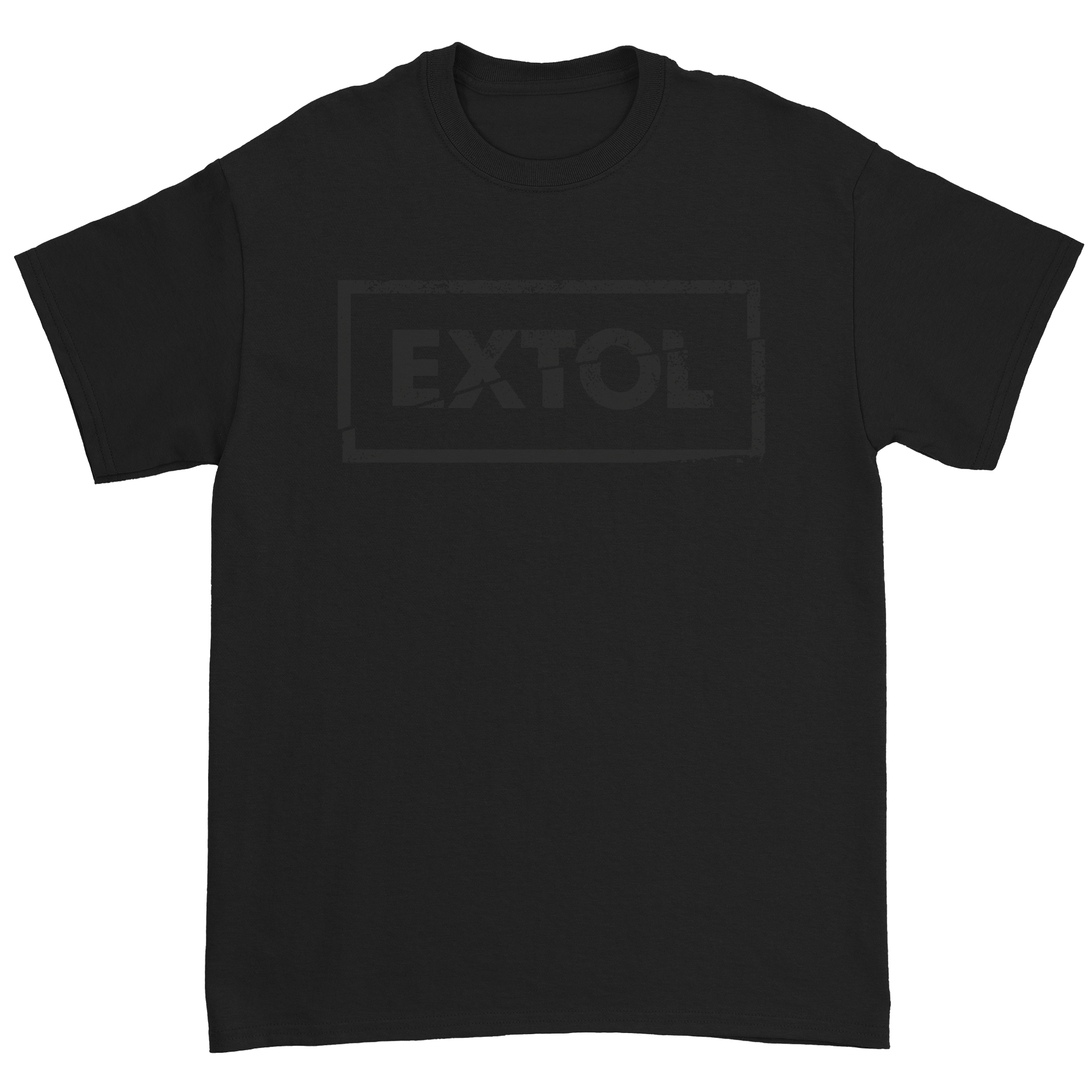 EXTOL - Black on Black New Logo T-Shirt