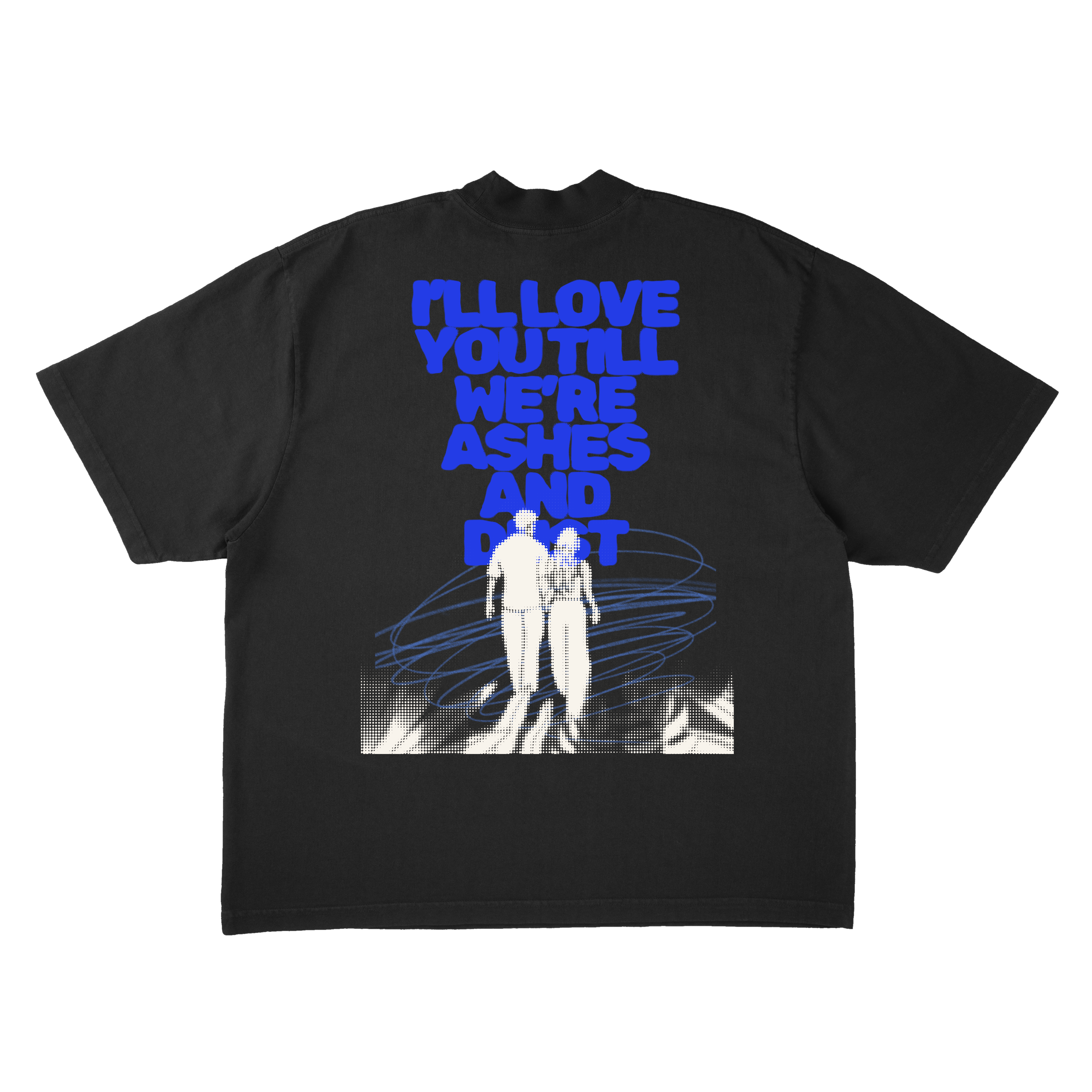 Dalton Mauldin - Ashes & Dust Oversized T-Shirt (White Print)