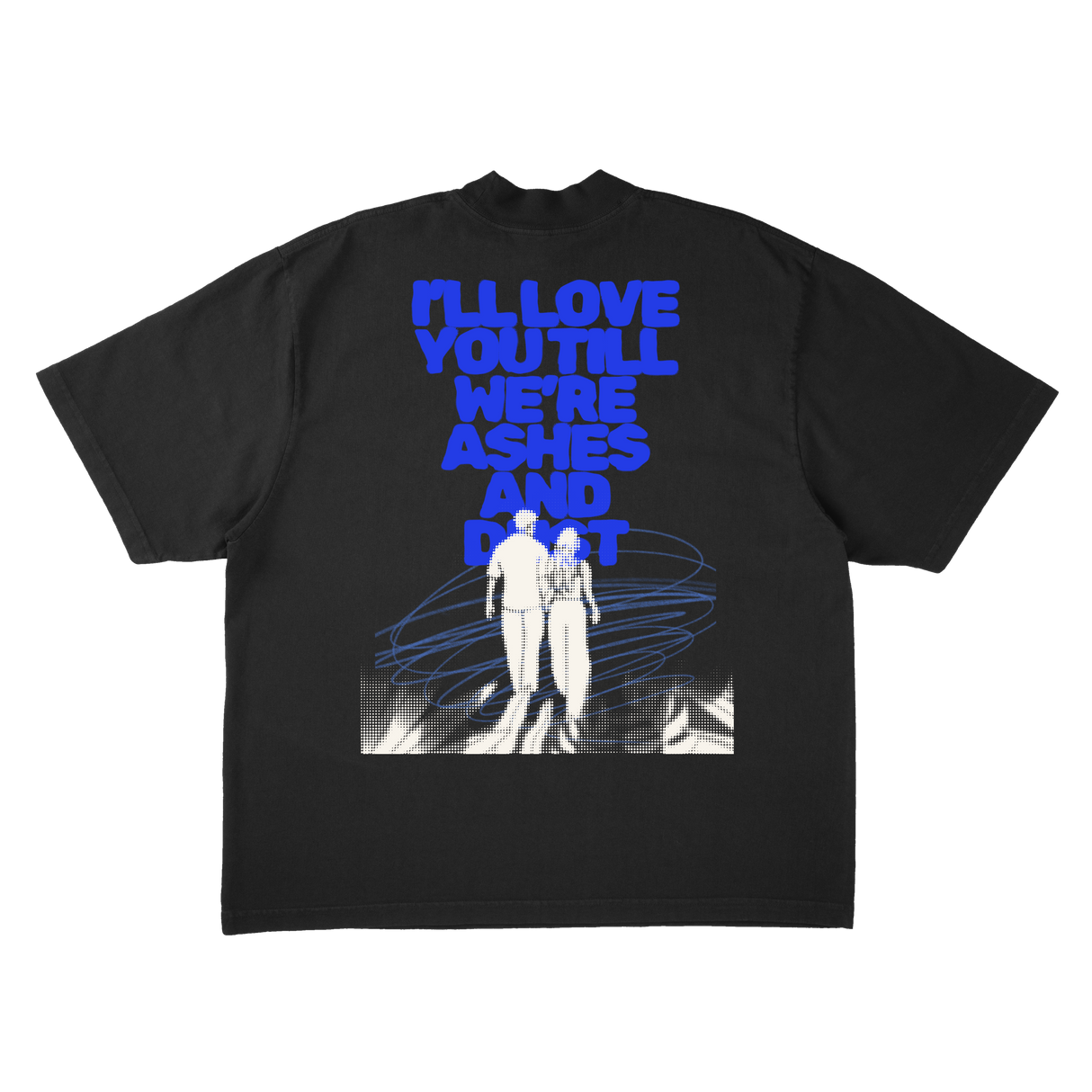 Dalton Mauldin - Ashes & Dust Oversized T-Shirt (White Print)