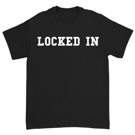 Davis Clarke - Locked In T-Shirt (White Print)