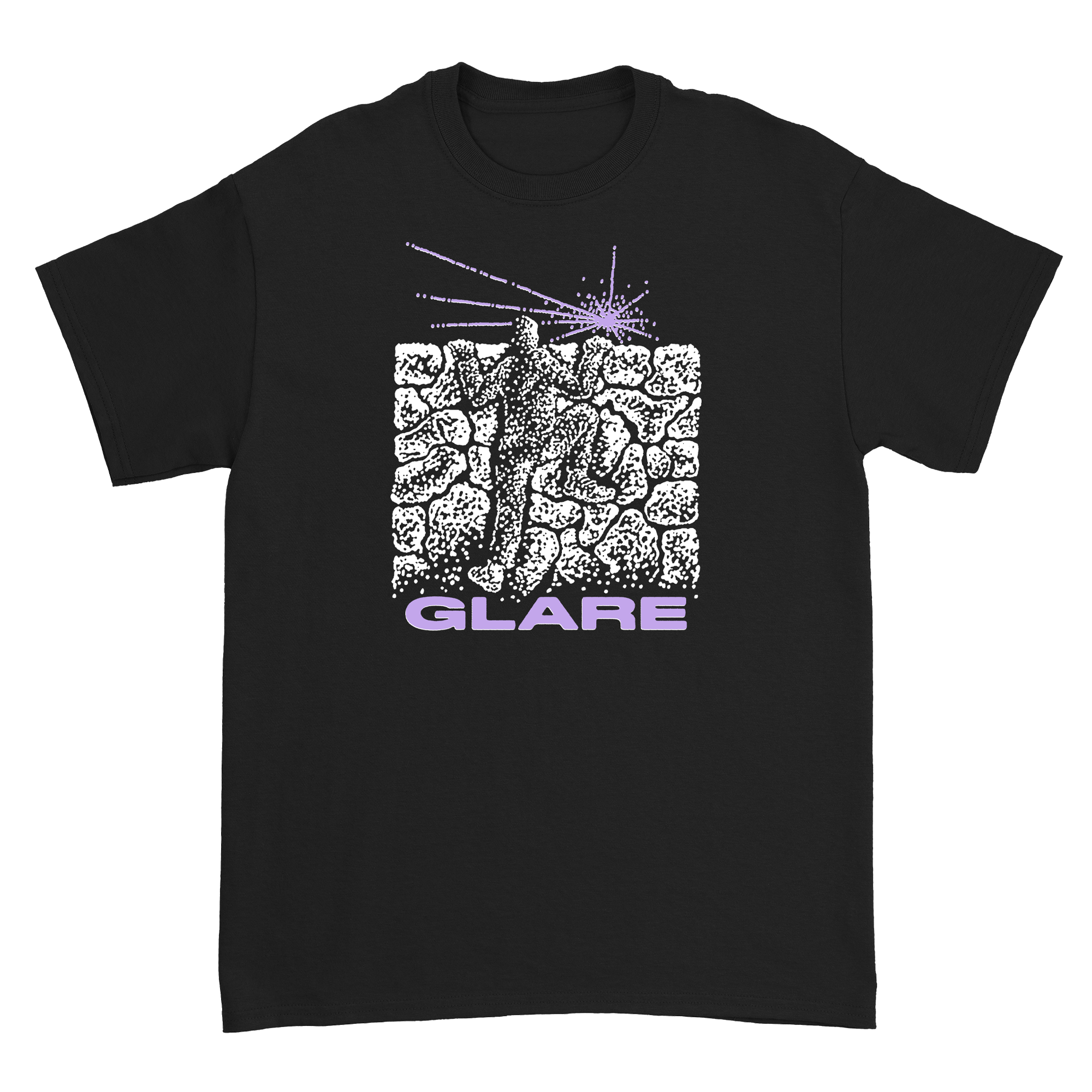 Glare - Black Wall T-Shirt
