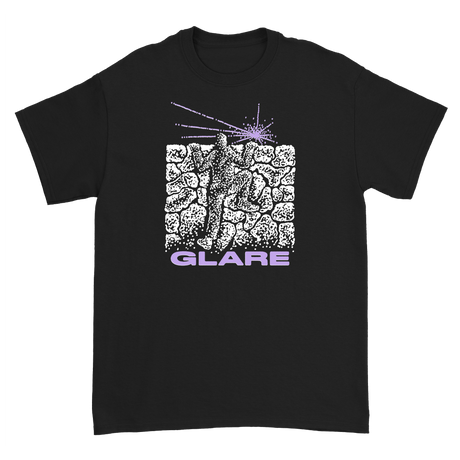 Glare - Black Wall T-Shirt