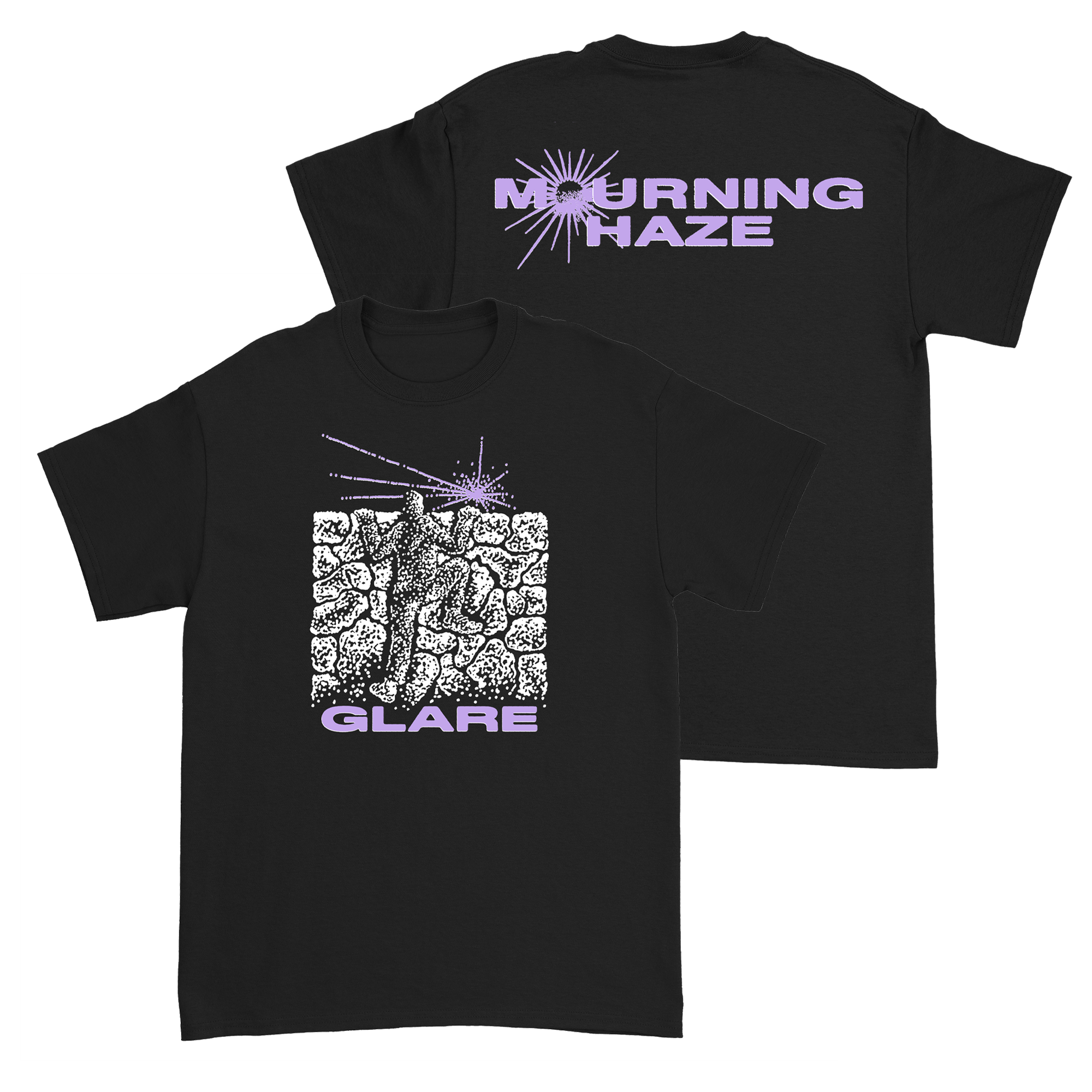 Glare - Black Wall T-Shirt