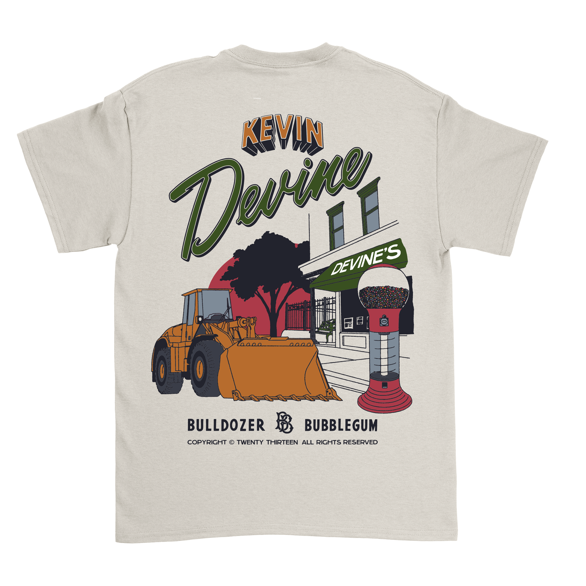 Kevin Devine - Bubbledozer T-Shirt