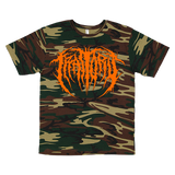 Green Camo Slam Logo T-Shirt