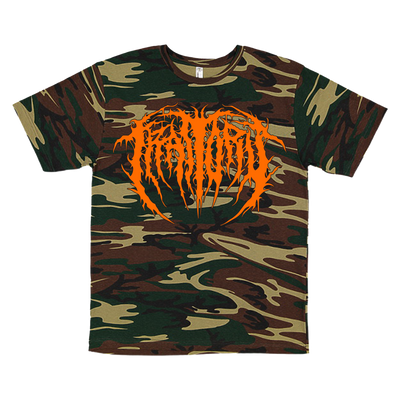 Green Camo Slam Logo T-Shirt
